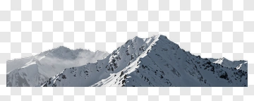 Snowy Mountain Landscape PNG