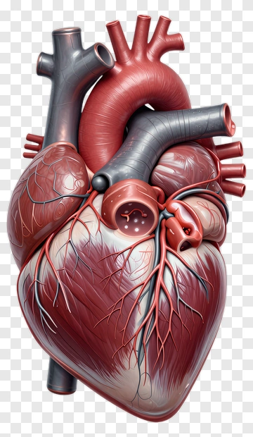 Anatomical Heart Illustration PNG