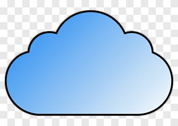 Blue Cloud PNG