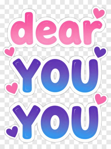 Dear You You PNG