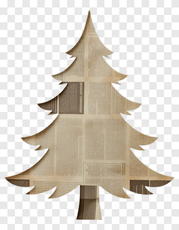Paper Cut Tree PNG