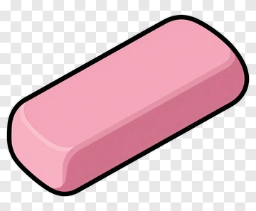 Pink Eraser PNG