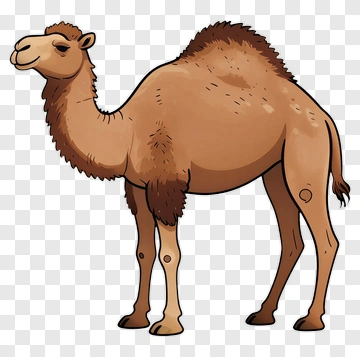 Cartoon Camel PNG