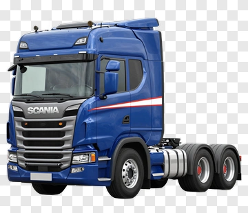 Blue Scania Truck PNG