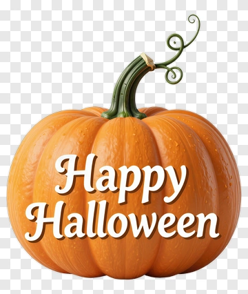 Happy Halloween Pumpkin PNG