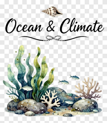 Ocean And Climate Watercolor Illustration PNG