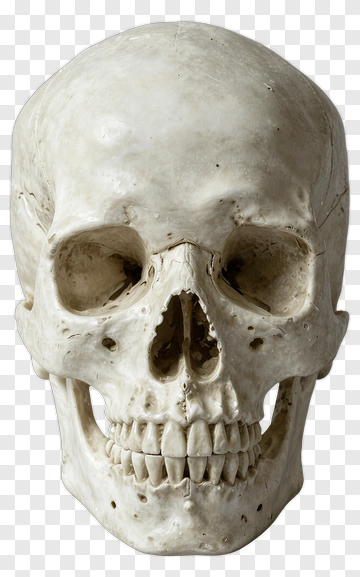 Human Skull Model PNG