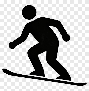 Snowboarder Performing A Trick PNG