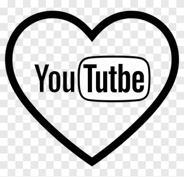 Youtube Heart Logo PNG