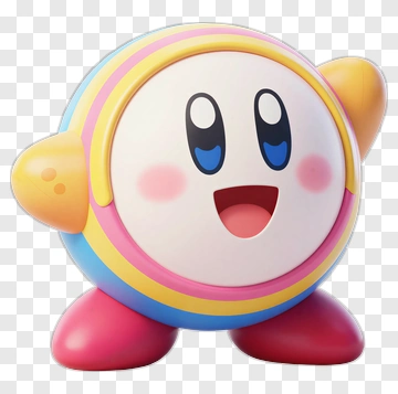 Kawaii Character With Colorful Design PNG