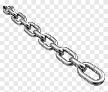Metal Chain Link PNG