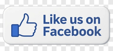 Like Us On Facebook Button PNG