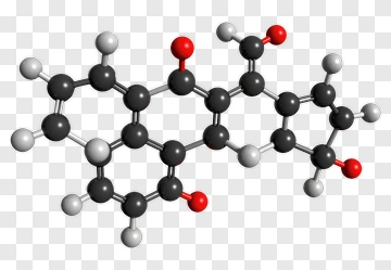 Molecular Structure Of A Chemical Compound PNG