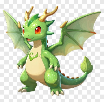 Cartoon Dragon Character PNG
