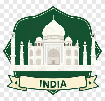 Taj Mahal Landmark In India PNG