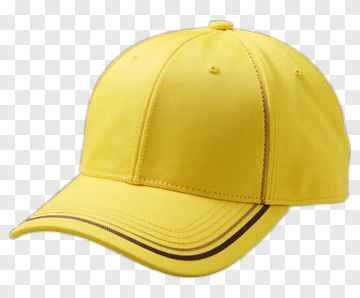 Yellow Baseball Cap PNG