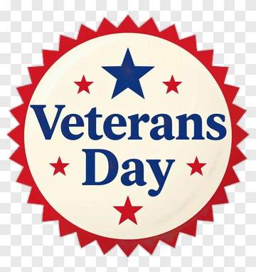 Veterans Day Badge PNG