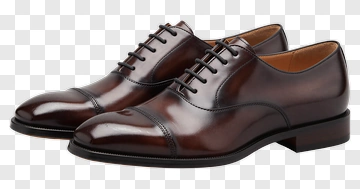 Brown Leather Dress Shoes PNG