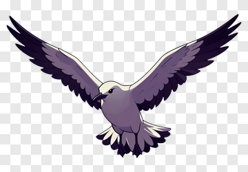 Cartoon Bird Flying PNG