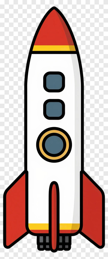 Cartoon Rocket PNG