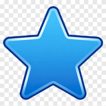 Blue Star Icon PNG
