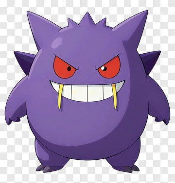 Gengar Character PNG