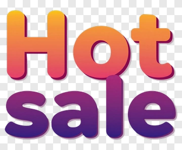 Hot Sale Text Design PNG