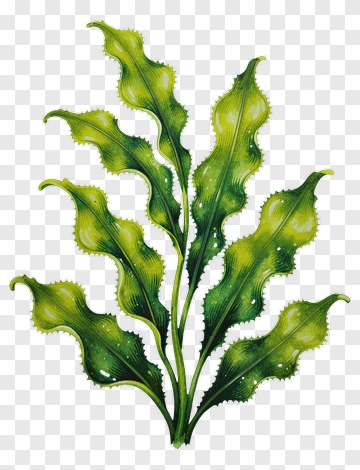 Green Seaweed Plant PNG