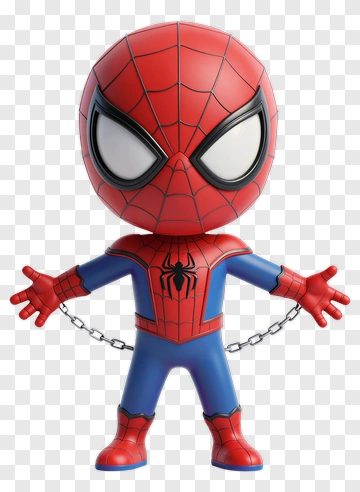 Spider-Man Character Figure PNG