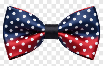 Polka Dot Bow Tie PNG