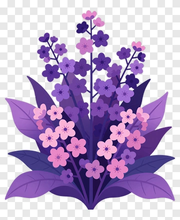 Colorful Flower Bouquet PNG