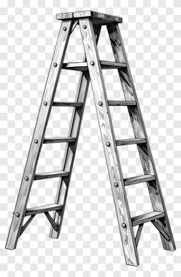 Wooden Ladder PNG