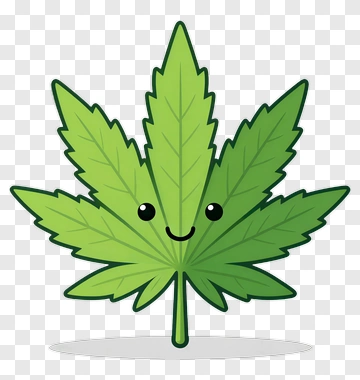 Cartoon Happy Leaf PNG