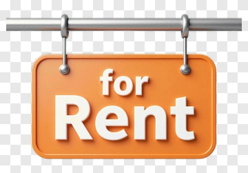 For Rent Sign PNG