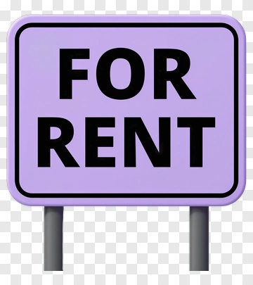 For Rent Sign PNG
