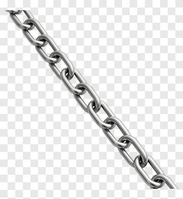 Metal Chain Link PNG