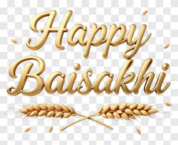 Happy Baisakhi Greeting PNG