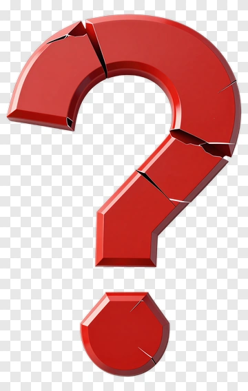 Red Question Mark Symbol PNG