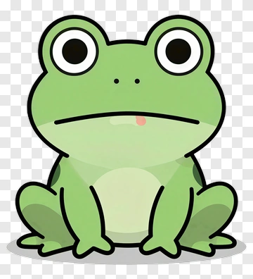 Cartoon Frog PNG