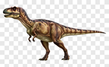 Realistic Dinosaur Model PNG