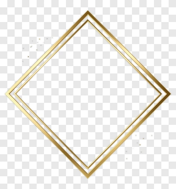 Gold Decorative Frame PNG