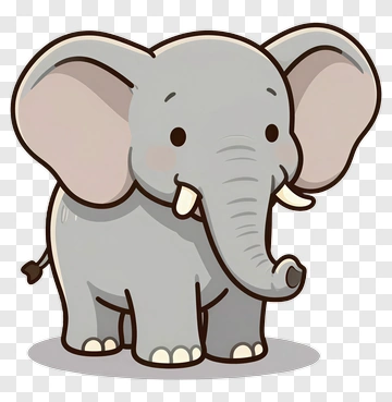 Cartoon Elephant PNG