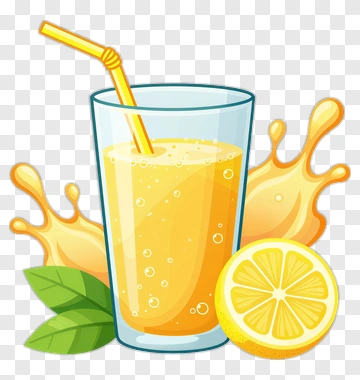 Refreshing Lemonade In A Glass PNG