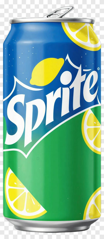 Sprite Soft Drink Can PNG
