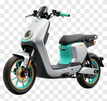Electric Scooter With Modern Design PNG