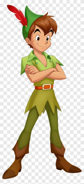 Cartoon Peter Pan Character PNG