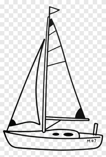 Sailboat Illustration PNG
