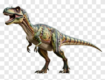 3D Tyrannosaurus Rex Dinosaur PNG