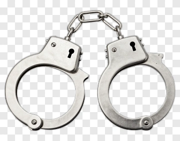 Metal Handcuffs PNG