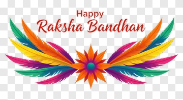 Happy Raksha Bandhan Celebration Design PNG